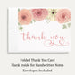Baby Brunch Baby Shower Thank You Card