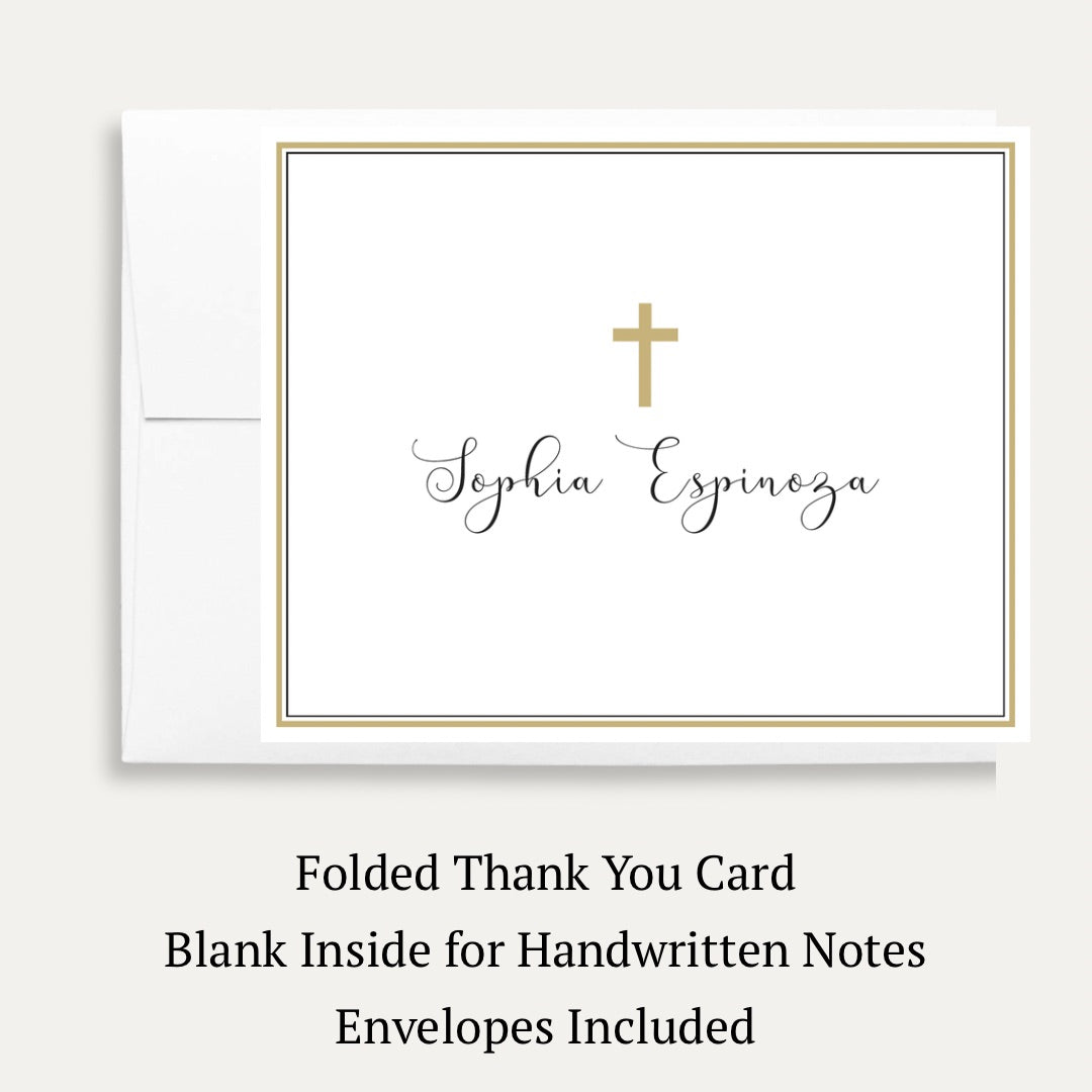 Christian Graduation Thank You Card