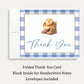 Cowboy Baby Shower Thank You Card