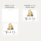 Simply Winnie Baby Shower Thank you Card