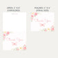 Butterfly Baby Shower Thank You Card