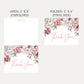 Floral Graduation Thank You Card