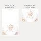 Garden Tea Party Bridal Shower Thank You Card