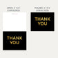 Modern Graduate Graduation Thank You Card