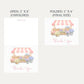 She's Fresh Off the Market Flower Cart Bridal Thank You Cards