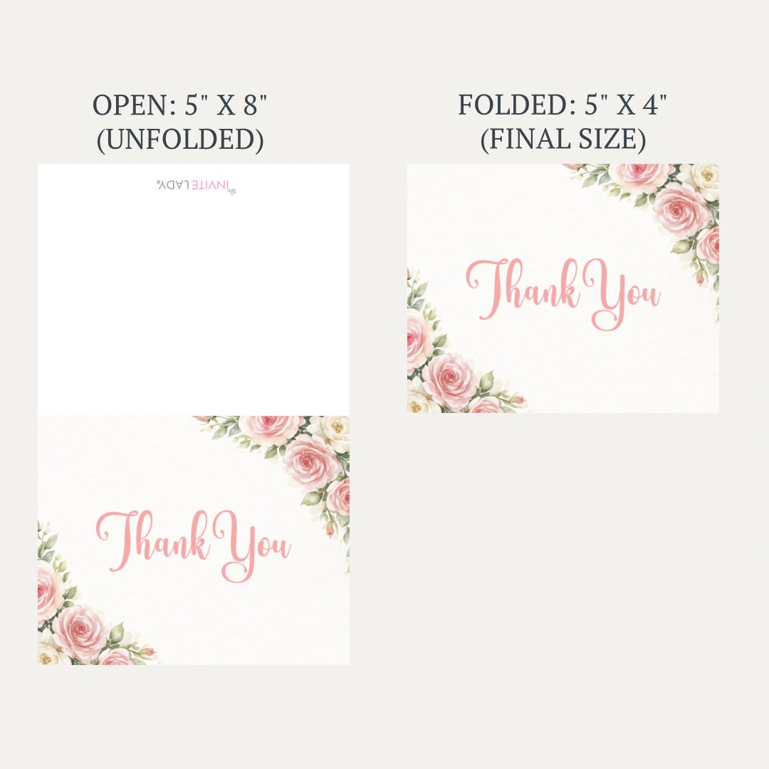 She's Been Scooped Up Bridal Shower Thank You Card