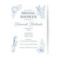 Coastal Bridal Shower Invitation