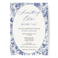 Something Blue Bridal Shower Invitation