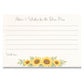 Sunflower Advice Cards