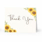 Sunflower Thank You Card