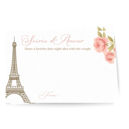 Paris Love Date Night Card