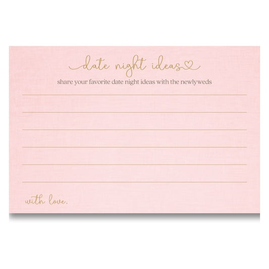 Bridal Gown Date Night Cards