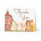 Barnyard Baby Thank You Cards