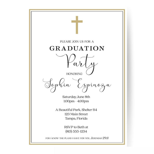 Christian Graduation Party 2026 Announcement