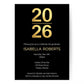 Modern Graduate Graduation Invitation