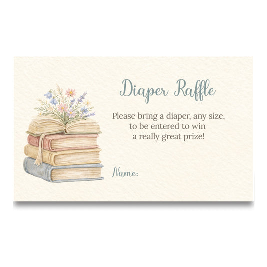 A New Chapter Diaper Raffle Tickets