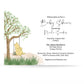 Winnie Horizontal Baby Shower Invitation