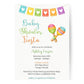Fiesta Baby Shower Invitation