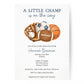 Little Champ Baby Shower Invitation