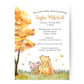 Autumn Winnie Baby Shower Invitation