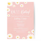 Daisy Baby Shower Invitation