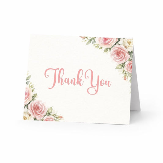 She's Been Scooped Up Thank You Card