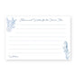 Coastal Bridal Advice Card