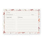 Vintage Love Is In Bloom Recipe Card