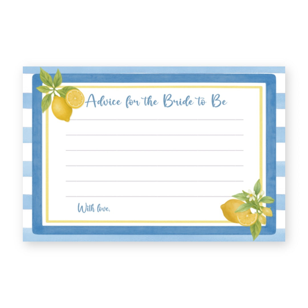That's Amore Advice Card