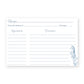 Coastal Bridal Shower Recipe Card