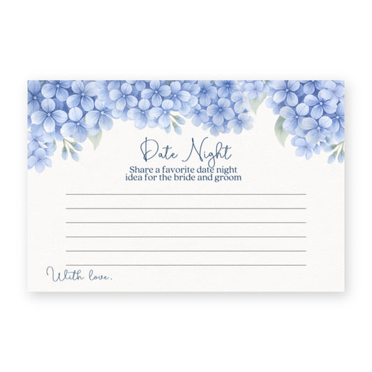 Hydrangea Date Night Card