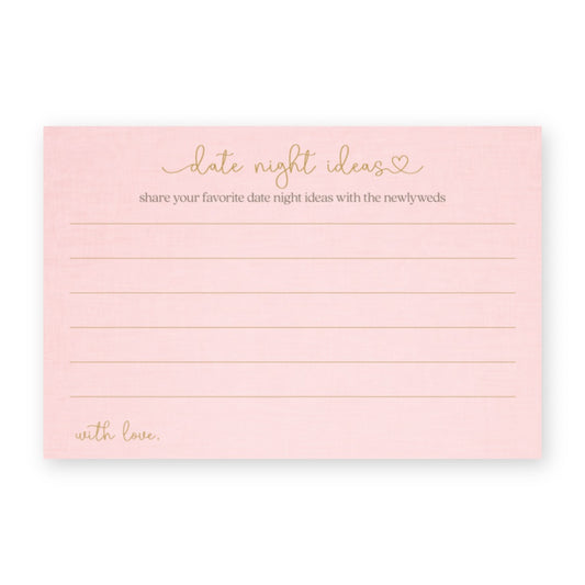 Bridal Gown Date Night Card