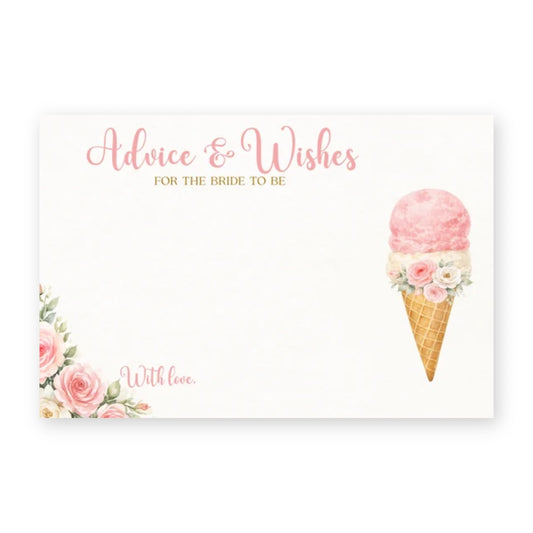 She's Been Scooped Up Advice Card