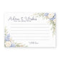Sage & Blue Blooms Advice Card