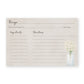 Country Mason Jar Recipe Card