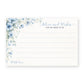 Blooming Corners Something Blue Advice Card