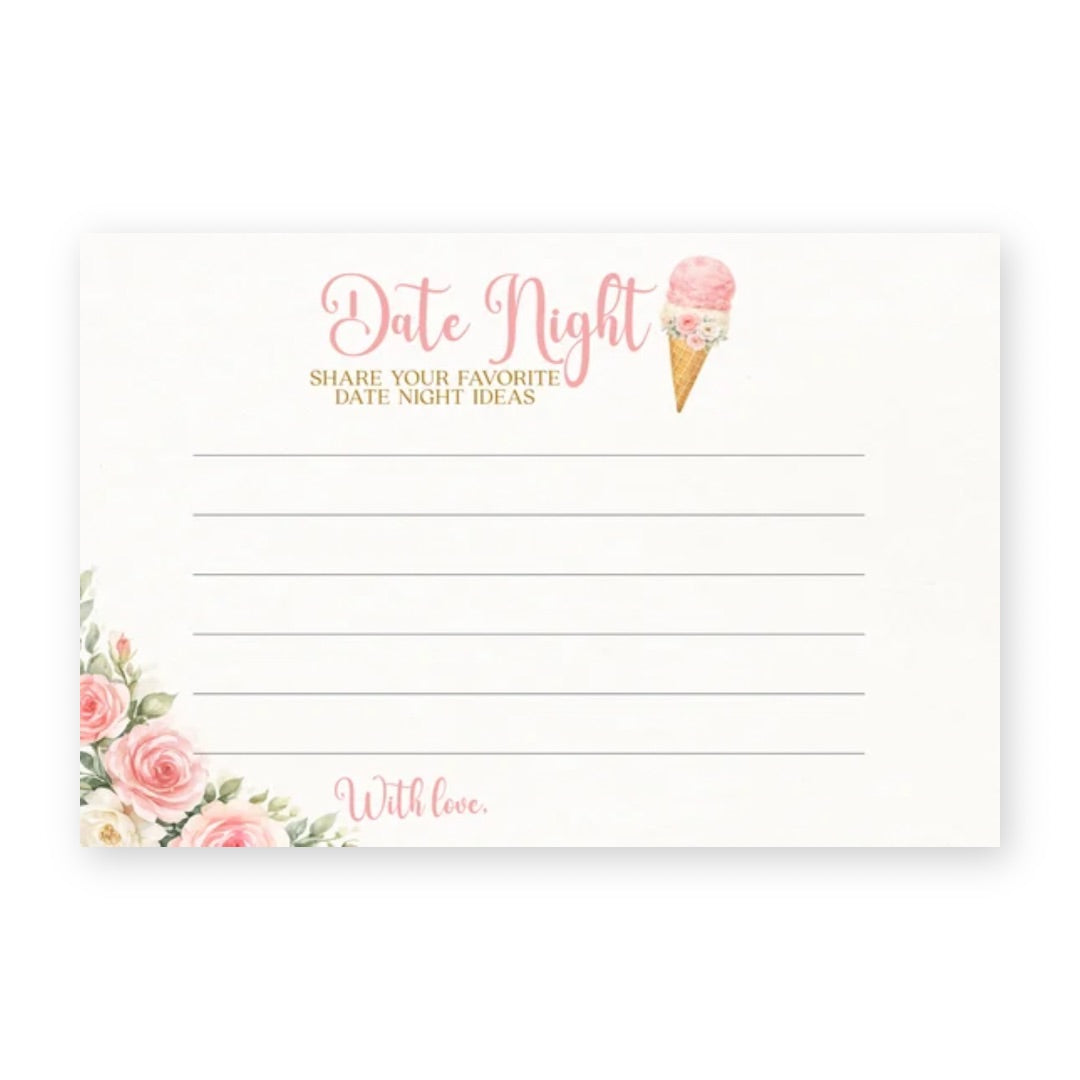 She's Been Scooped Up Date Night Card