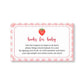 Berry Baby Bring a Book Card