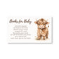 Highland Cow Bring a Book Card