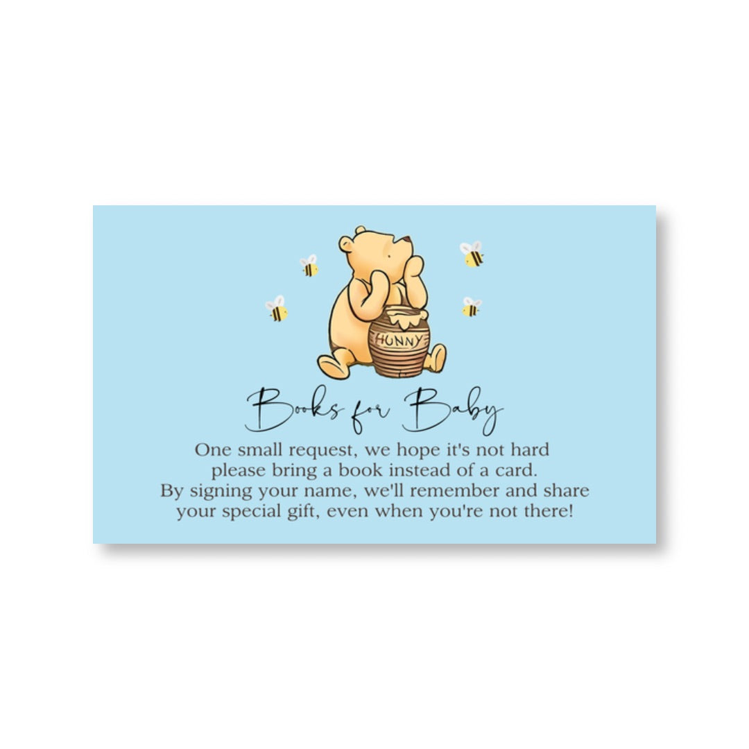 Simply Winnie Bring a Book Card