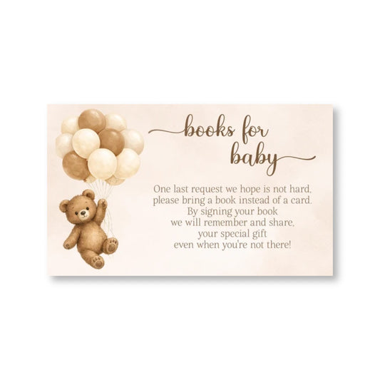 Bearly Wait Brown Bring a Book Card