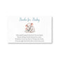 Little Peanut Boy Elephant Bring a Book Card