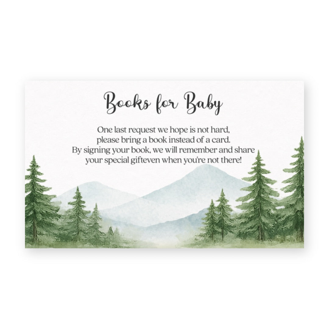 The Adventure Begins Bring a Book Card