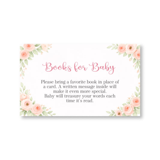 Bunny Baby Bring a Book Card