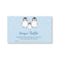Penguin Diaper Raffle Ticket