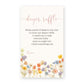 Wildflower Baby Diaper Raffle Ticket