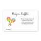 Fiesta Baby Diaper Raffle Tickets