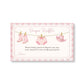 Cowgirl Baby Diaper Raffle Ticket