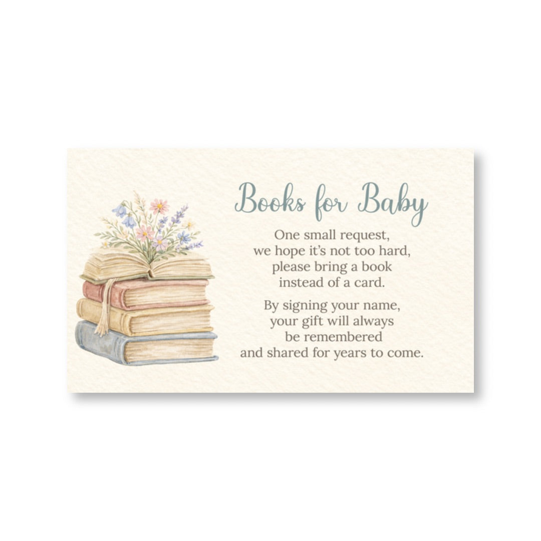 A New Chapter Bring a Book Card