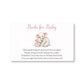 Little Peanut Girl Bring a Book Card